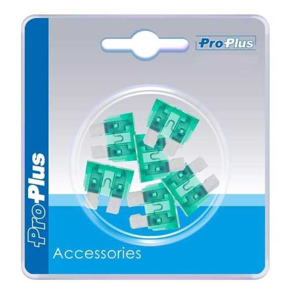 Fusibles standard 30A vert 6 piÃ¨ces dans blister
