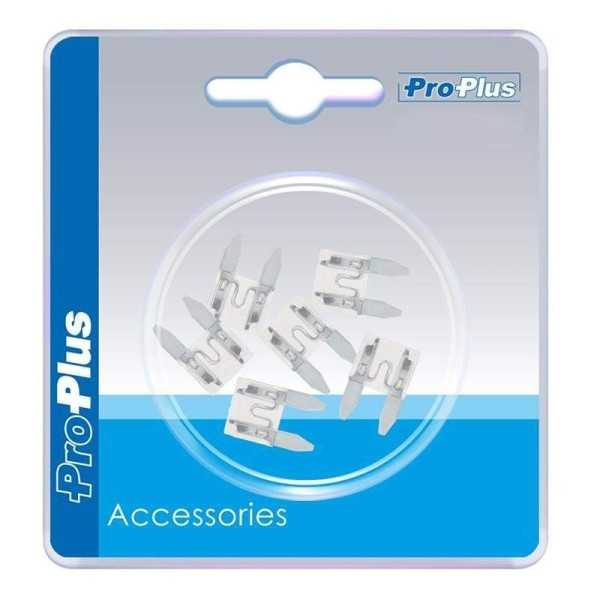Fusibles mini 25A neutre 6 piÃ¨ces dans blister