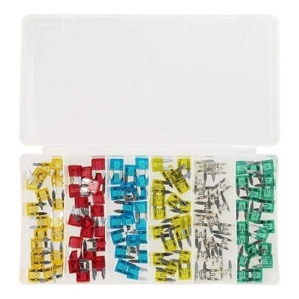 Fusibles mini assortiment 120 pièces en coffre plastique | ProPlus ...