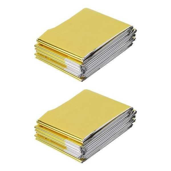 Couverture de survie 2 piÃ¨ces 160x210cm