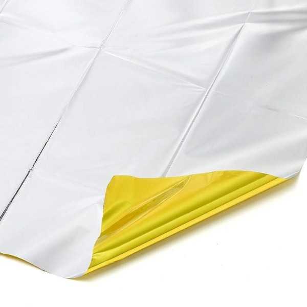 Couverture de survie 2 pièces 160x210cm | ProPlus | Rideau Isotherme