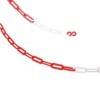 Barrière de chaîne plastique rouge blanc 5M | ProPlus | Triangle de...