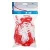Barrière de chaîne plastique rouge blanc 5M | ProPlus | Triangle de...
