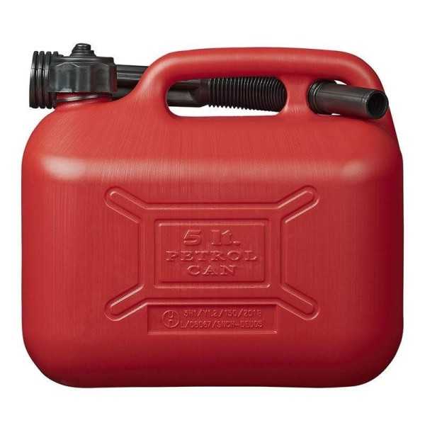 Jerrycan 5L plastique rouge UN-approuvé | ProPlus | Jerrican & Bidon