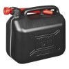 Jerrycan 10L plastique noir UN-approuvÃ©