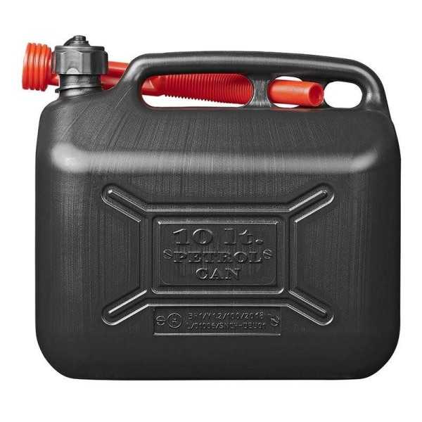 Jerrycan 10L plastique noir UN-approuvé | ProPlus | Jerrican & Bidon