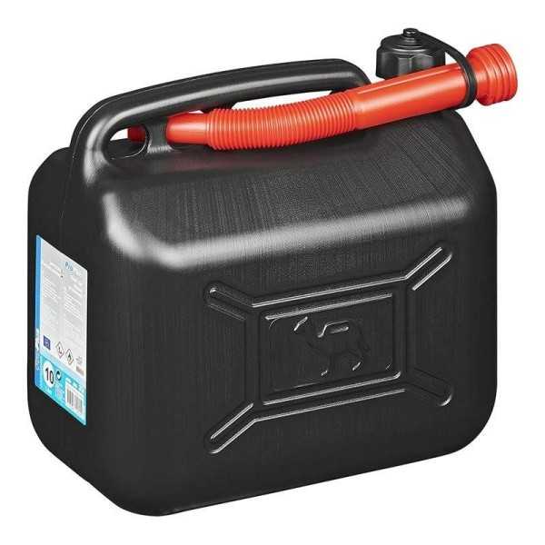 Jerrycan 10L plastique noir UN-approuvé | ProPlus | Jerrican & Bidon