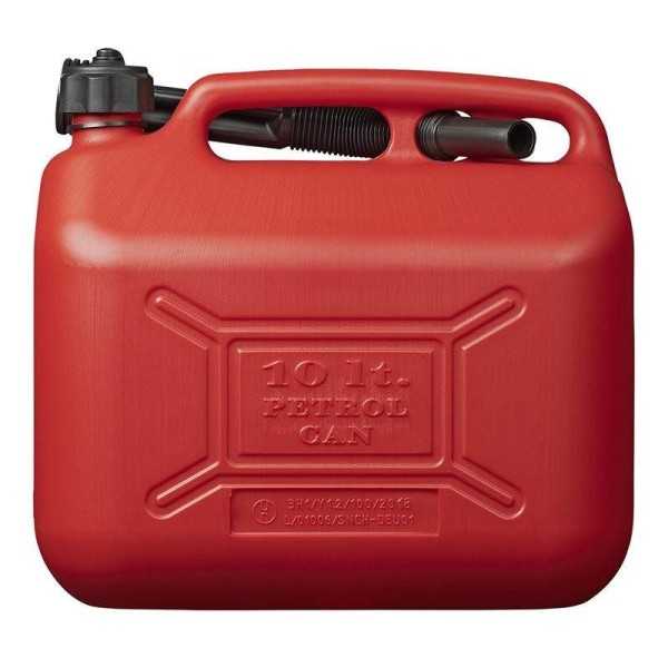 Jerrycan 10L plastique rouge UN-approuvé | ProPlus | Jerrican & Bidon