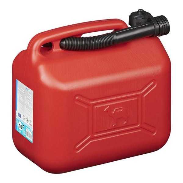 Jerrycan 10L plastique rouge UN-approuvé | ProPlus | Jerrican & Bidon