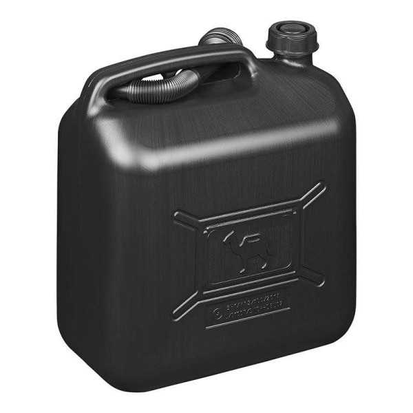 Jerrycan 20L plastique noir UN-approuvé | ProPlus | Jerrican & Bidon