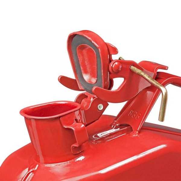 Jerrycan 5L métal rouge UN- & TüV GS-approuvé | ProPlus | Jerrican ...