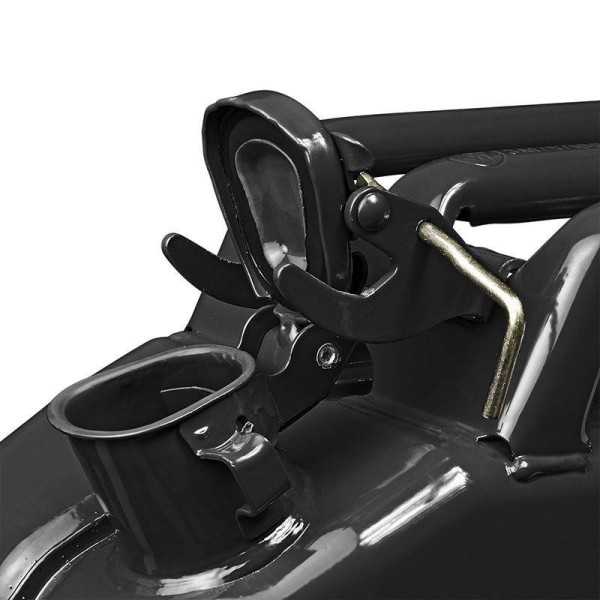 Jerrycan 10L métal noir UN- & TüV GS-approuvé | ProPlus | Jerrican ...