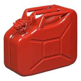 Jerrycan 10L mÃ©tal rouge UN- & TÃ¼V GS-approuvÃ©