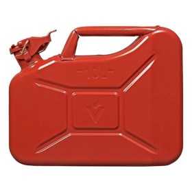 Jerrycan 10L métal rouge UN- & TüV GS-approuvé | ProPlus | Jerrican...