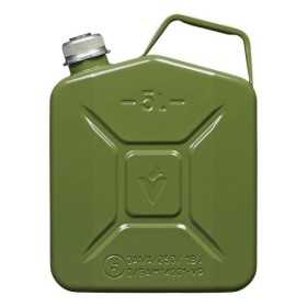 Jerrycan 5L métal vert avec bouchon à vis magnétique UN- & TüV GS-a...