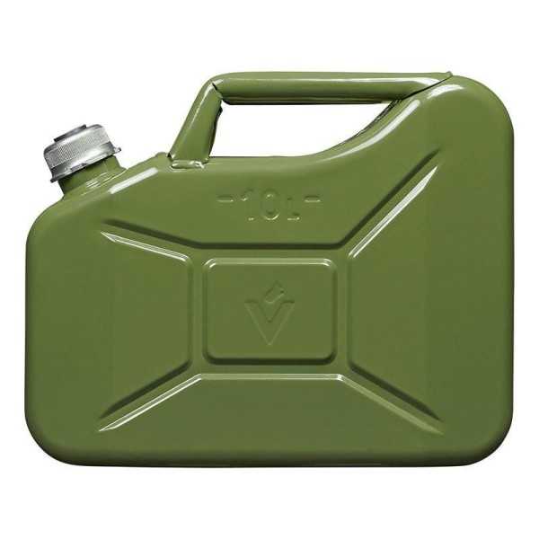 Jerrycan 5L métal vert avec bouchon à vis magnétique UN- & TüV GS-a...