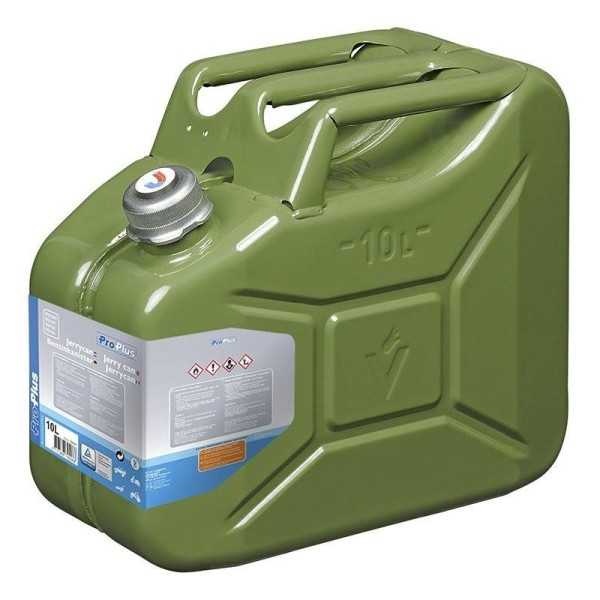 Jerrycan 5L métal vert avec bouchon à vis magnétique UN- & TüV GS-a...