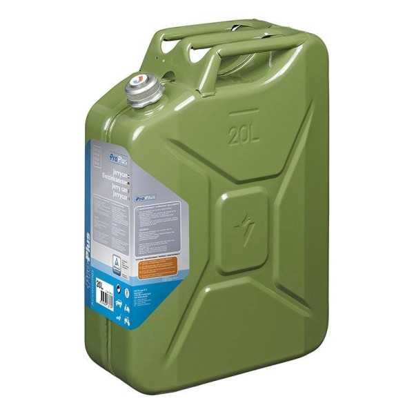 Jerrycan 5L métal vert avec bouchon à vis magnétique UN- & TüV GS-a...