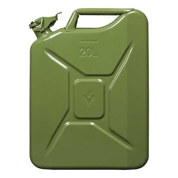Jerrycan 20L métal vert UN- & TüV GS-approuvé | ProPlus | Jerrican ...