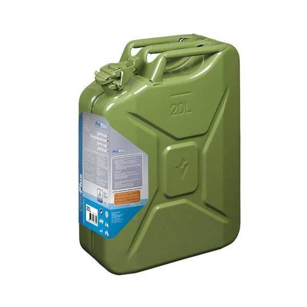Jerrycan 20L métal vert UN- & TüV GS-approuvé | ProPlus | Jerrican ...
