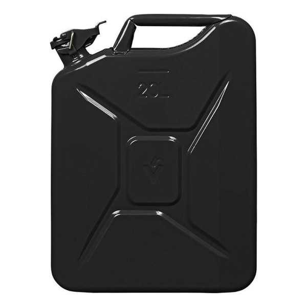 Jerrycan 20L métal noir UN- & TüV GS-approuvé | ProPlus | Jerrican ...