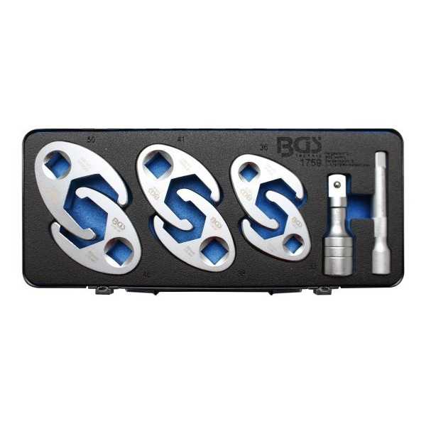 Jeu de clÃ©s col de cygne 12 5 mm 1/2" / 20 mm 3/4" 8 piÃ¨ces