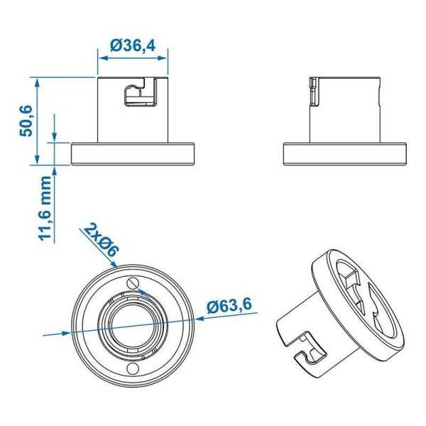 Bouchon GPL long dans blister | ProPlus | Adaptateur Gpl