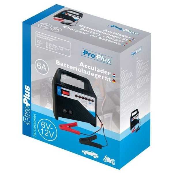 Chargeur de batterie 6V 12V 6Amp. | ProPlus | Chargeur de Batterie