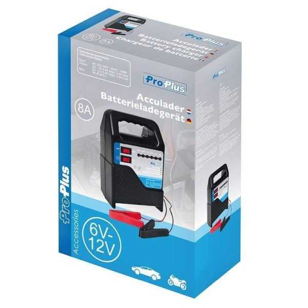 Chargeur de batterie 6V 12V 8Amp. | ProPlus | Chargeur de Batterie
