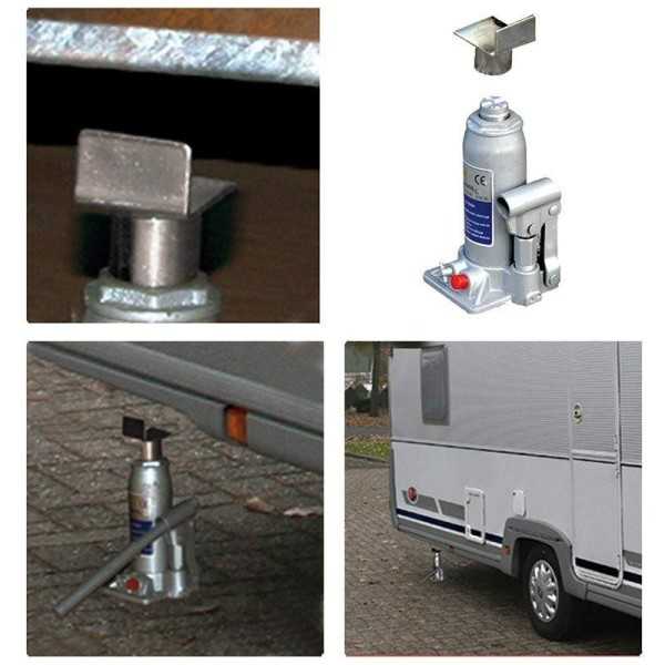Adaptateur pour les cric hydraulique avec seule bord relevé | ProPl...