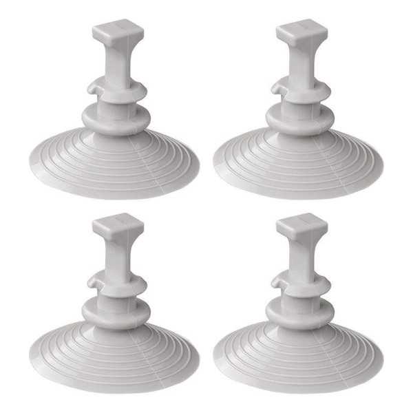 Fixation ventouse pour rideau isotherme jeu de 4 piÃ¨ces