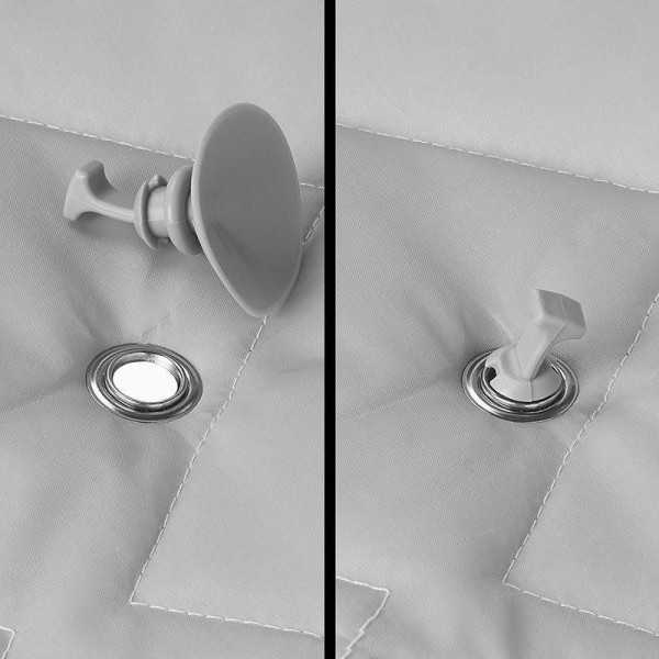 Fixation ventouse pour rideau isotherme jeu de 4 pièces | ProPlus |...
