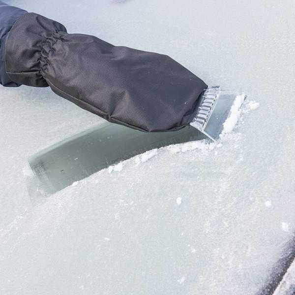 Grattoir à glace avec gant Fleece | ProPlus | Gratte Givre