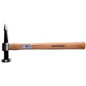 Marteau de carrossiers tÃªte ronde et plate/pointe droite horizontale