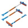 Brosse à neige avec grattoir à glace et manche télescopique 99-127c...