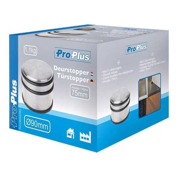 Arrêt de porte 90mm inox | ProPlus | Divers accessoire
