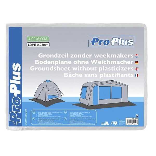 Bâche sans plastifiants 4,00x6,00M LDPE 0,03mm | ProPlus | Tapis de...