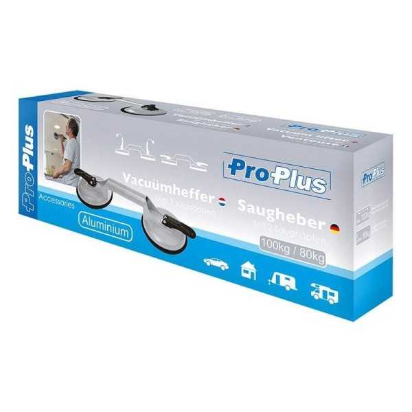 Ventouse aluminium avec 2 têtes | ProPlus | Manutention
