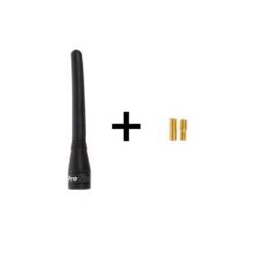 Antenne de voiture 10cm Incl. adaptateurs M5 & M6 | ProPlus | Antenne