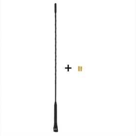 Antenne de voiture 40cm Incl. adaptateurs M5 & M6 | ProPlus | Antenne