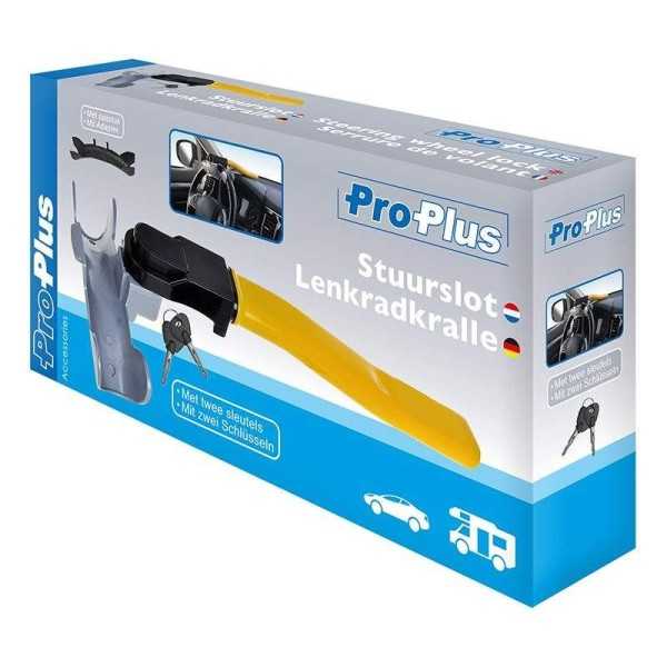 Serrure de volant avec deux clés | ProPlus | Antivols