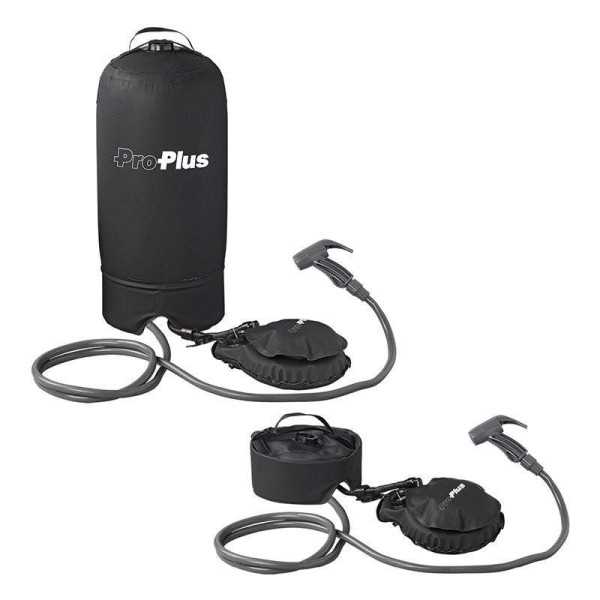 Douche de camping 11L avec pompe à pied | ProPlus | Divers accessoire