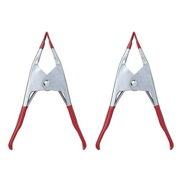 Pinces à ressort métal lot de 2 pièces | ProPlus | Divers accessoire