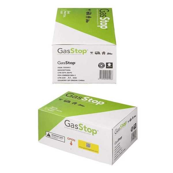 GasStop vanne d'arrêt d'urgence pour bouteilles de gaz propane SE 0...