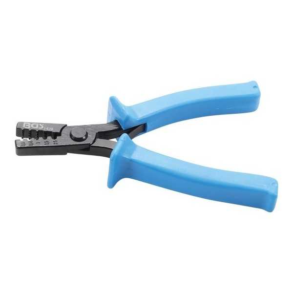 Pince Ã  sertir et dÃ©nuder avec fonction cliquet pour cosses de cÃ¢ble 0 5 2 5 mmÂ²