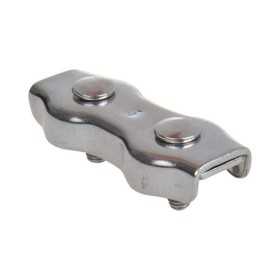Duplex serre-cÃ¢ble Ã©trier 5mm
