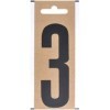 Ã‰tiquette " 3 " 10cm
