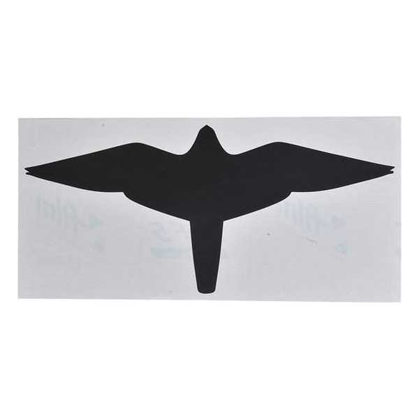Sticker anti collision oiseaux " Faucon " 140mm