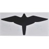 Sticker anti collision oiseaux " Faucon " 140mm