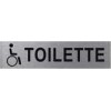 Plaque de porte " Behinderten Toilette " 160x40mm